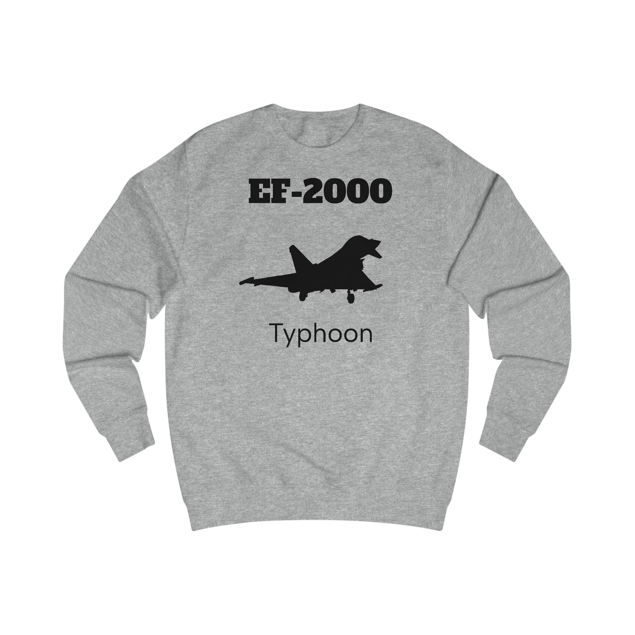 EF-2000 Typhoon Unisex Sweatshirt for Aviation Enthusiasts