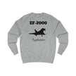 EF-2000 Typhoon Unisex Sweatshirt for Aviation Enthusiasts