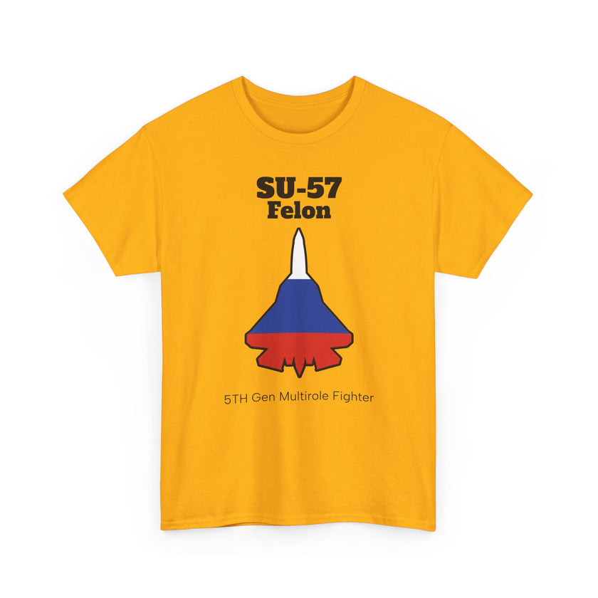 SU-57 Felon T-Shirt front print