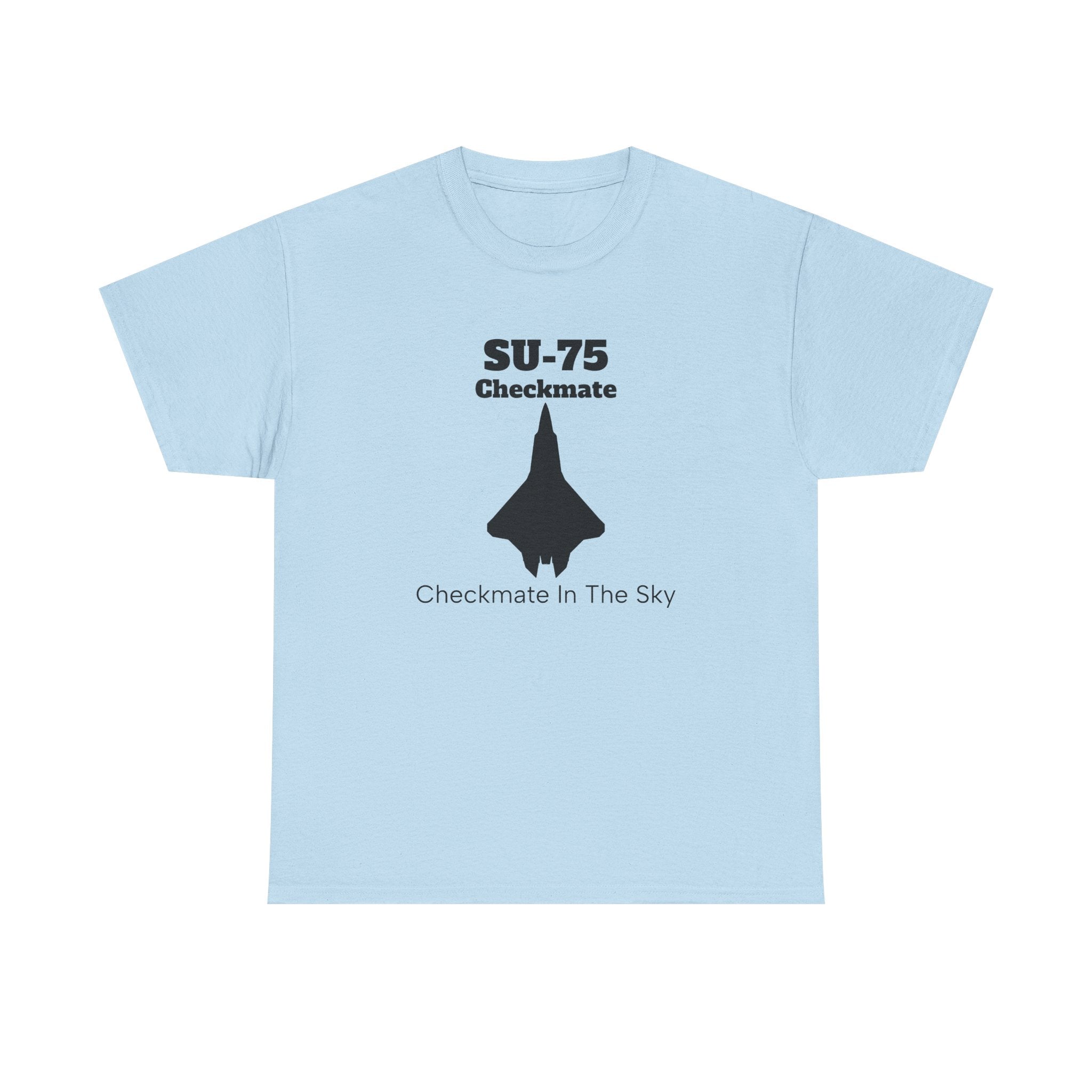 SU-75 Checkmate Unisex Heavy Cotton Tee - FrontPrint