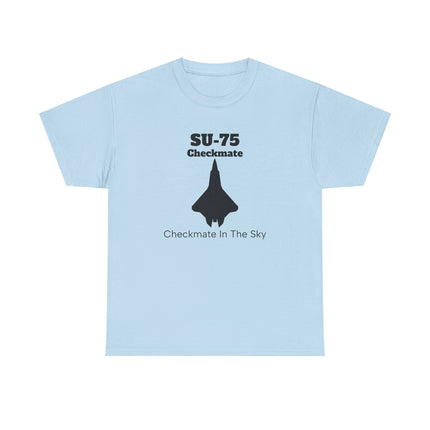 SU-75 Checkmate Unisex Heavy Cotton Tee - FrontPrint