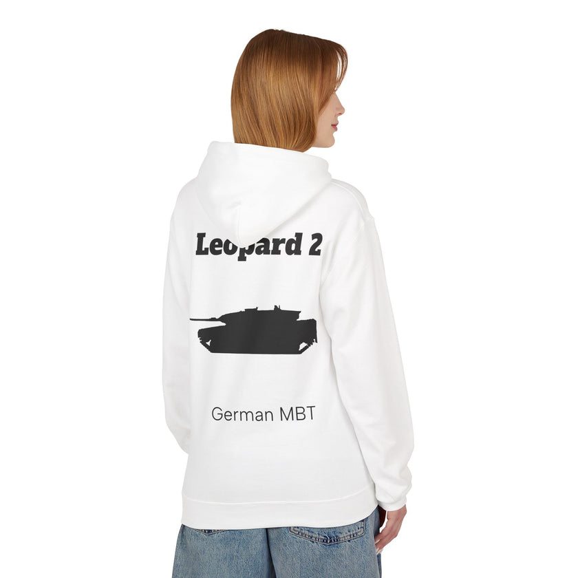 Leopard 2 German MBT Hoodie - BackPrint
