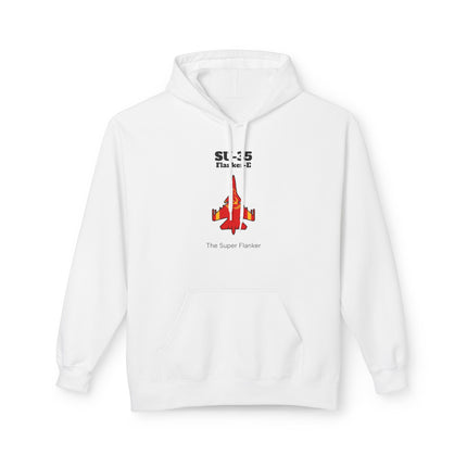 SU-35 Flanker-E Hoodie front print