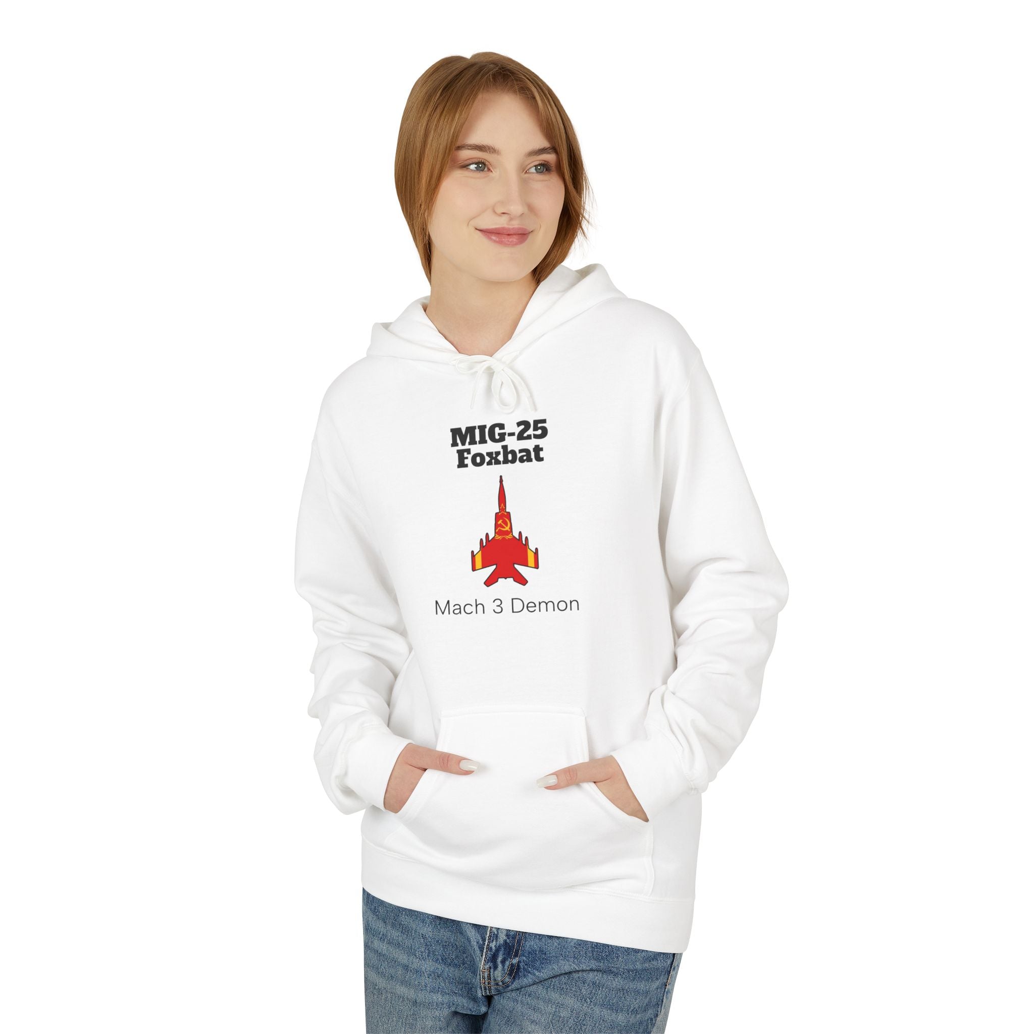 MIG-25 Hoodie front print