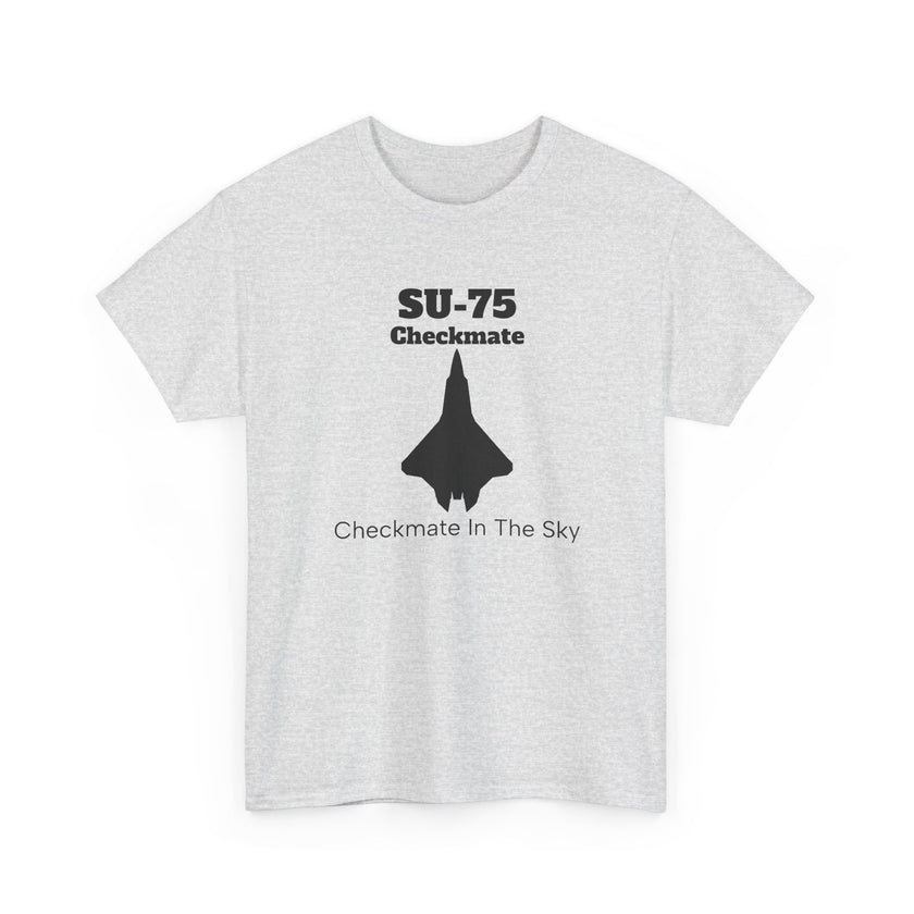 SU-75 Checkmate Unisex Heavy Cotton Tee - FrontPrint