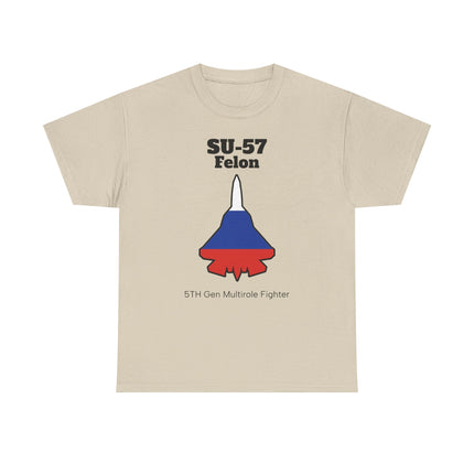 SU-57 Felon T-Shirt front print