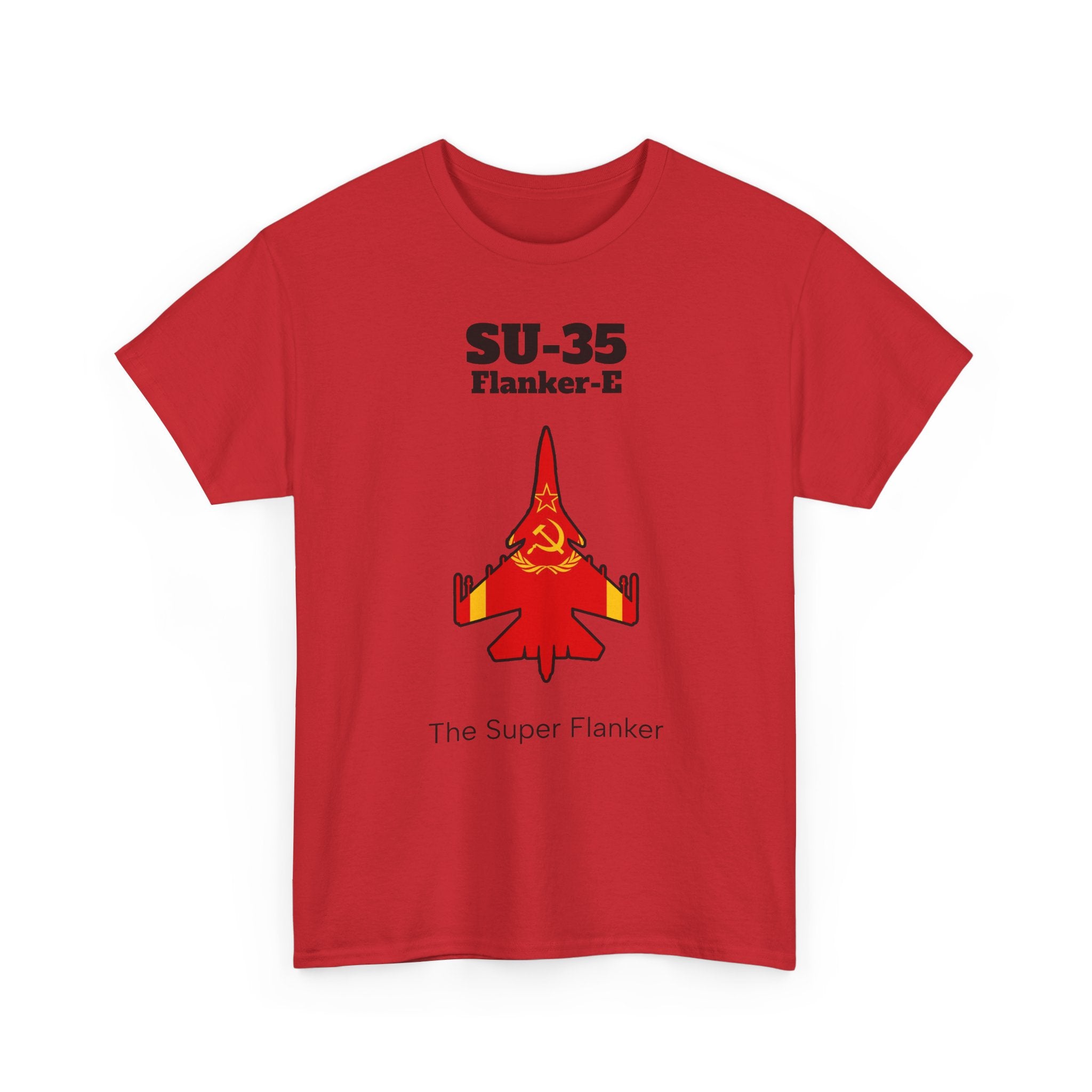 SU-35 Flanker-E T-Shirt front print