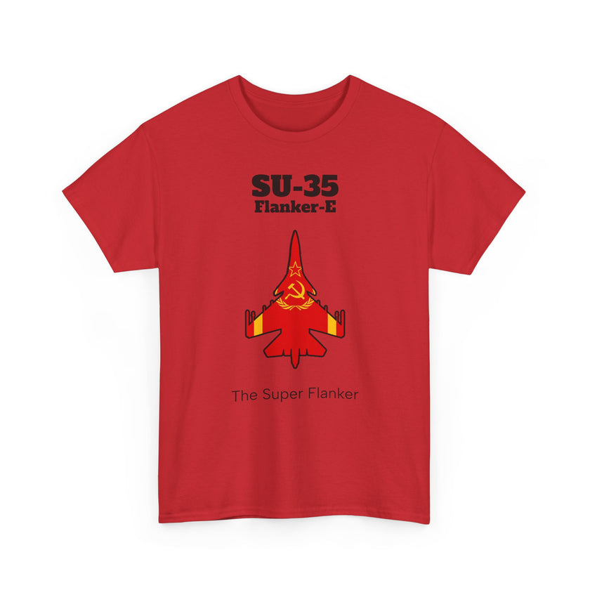 SU-35 Flanker-E T-Shirt front print