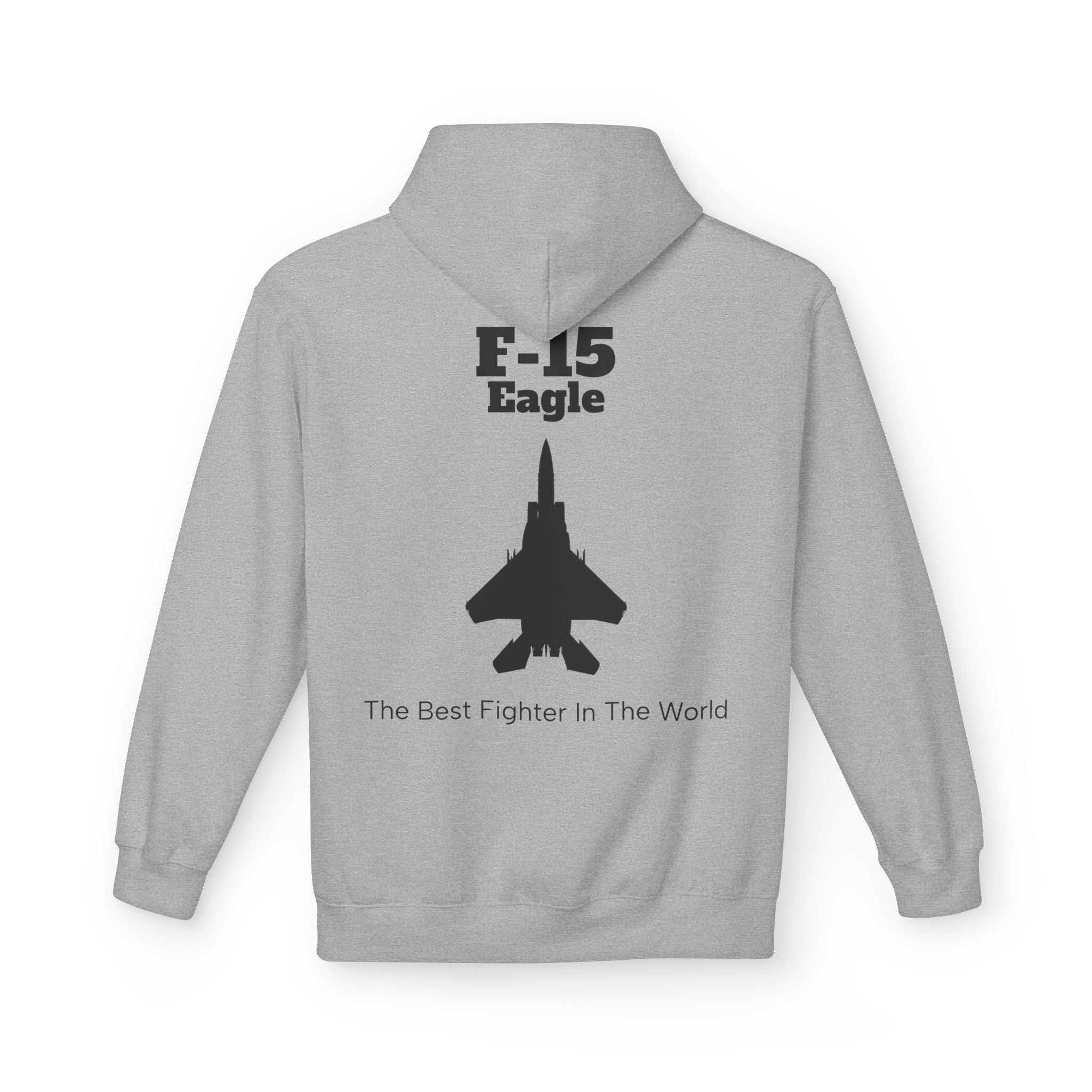 F-15 Eagle Fighter Hoodie - BackPrint