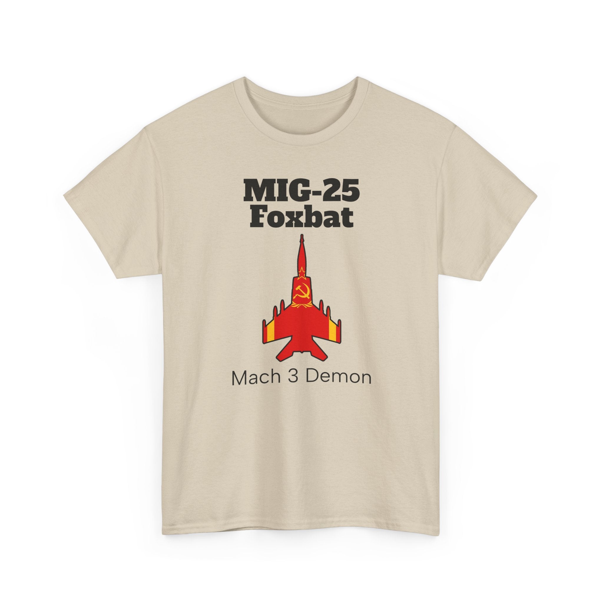 MIG-25 Foxbat T-Shirt front print