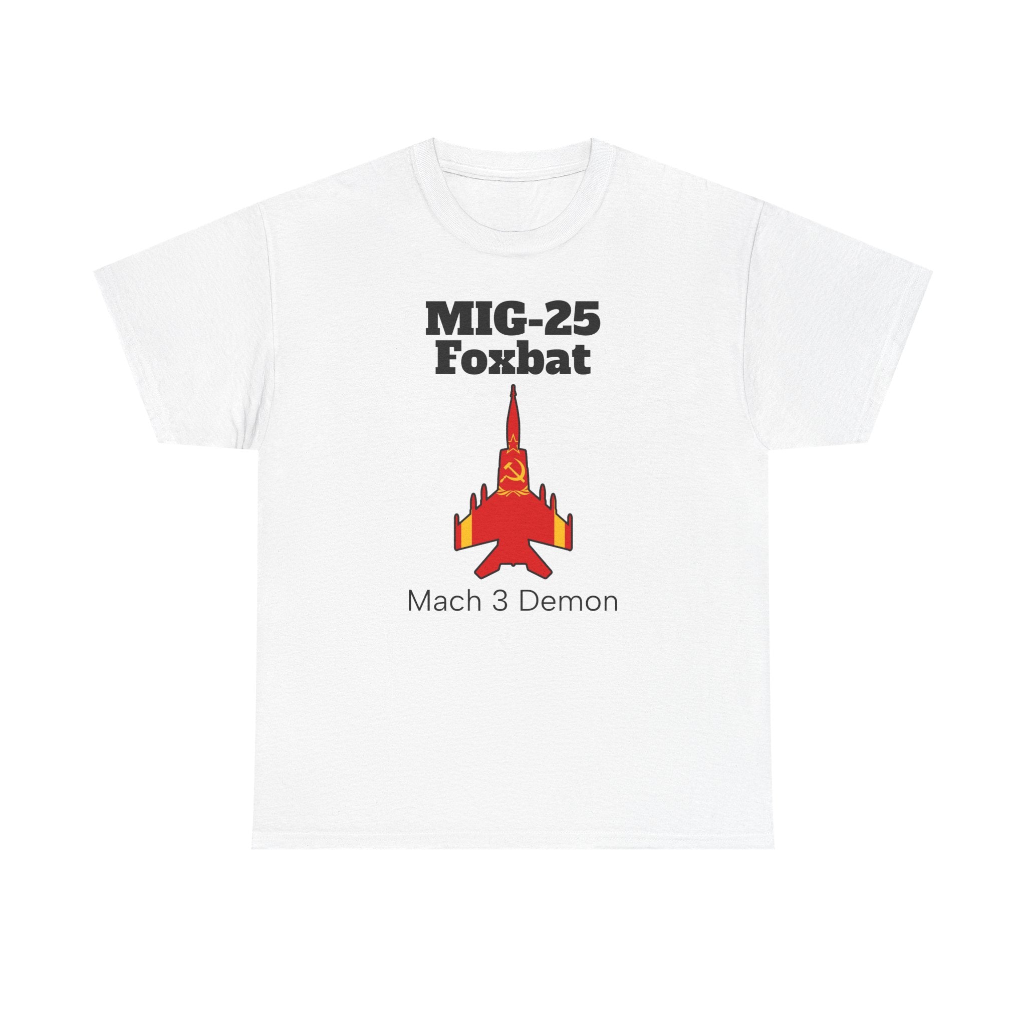 MIG-25 Foxbat T-Shirt front print
