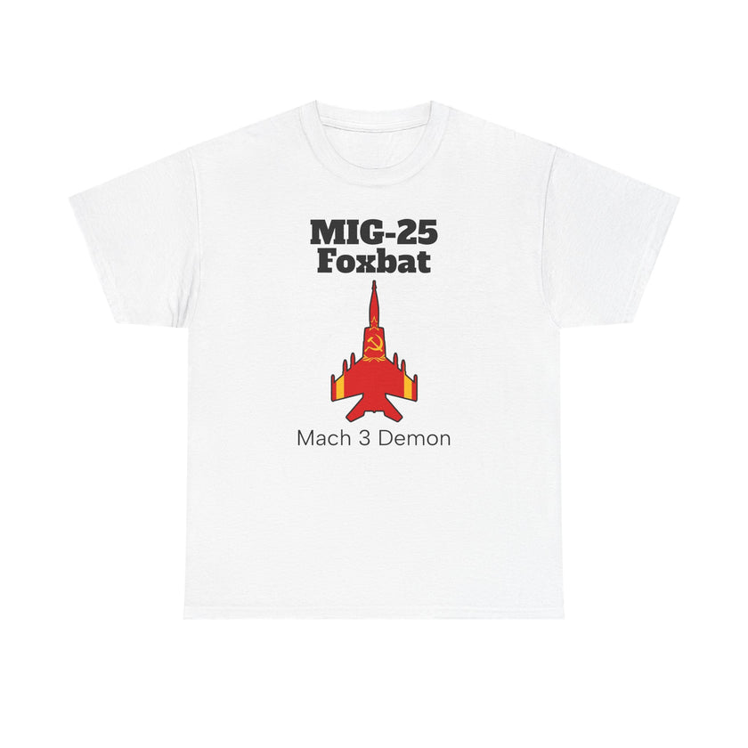 MIG-25 Foxbat T-Shirt front print
