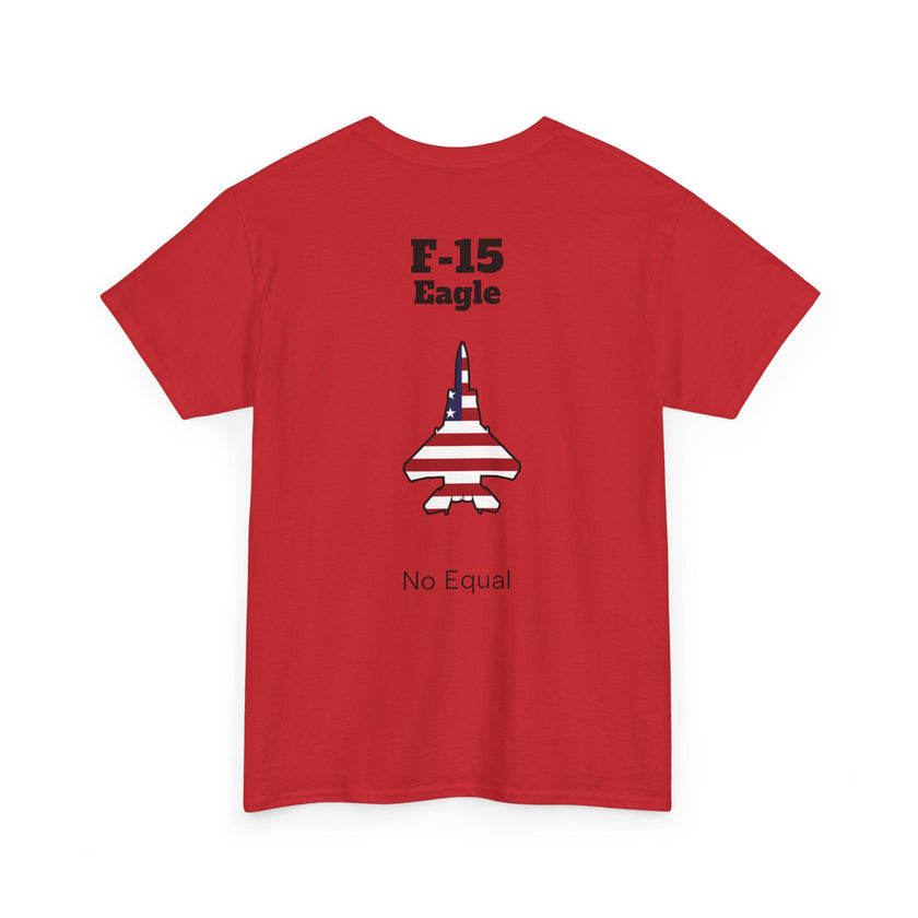 F-15 Eagle T-Shirt back print