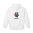 No Respawns Tonight Hoodie back print
