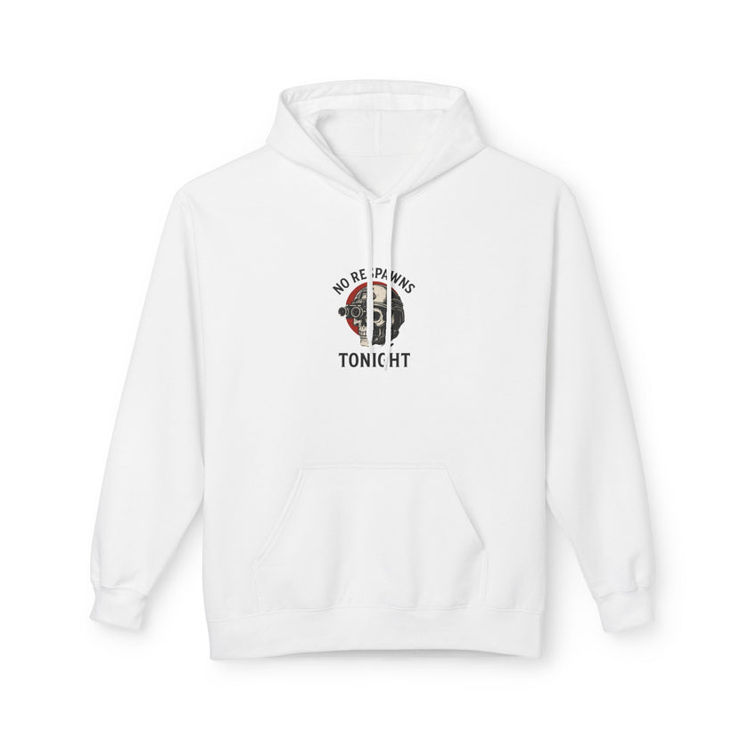 No Respawns Tonight Hoodie front print