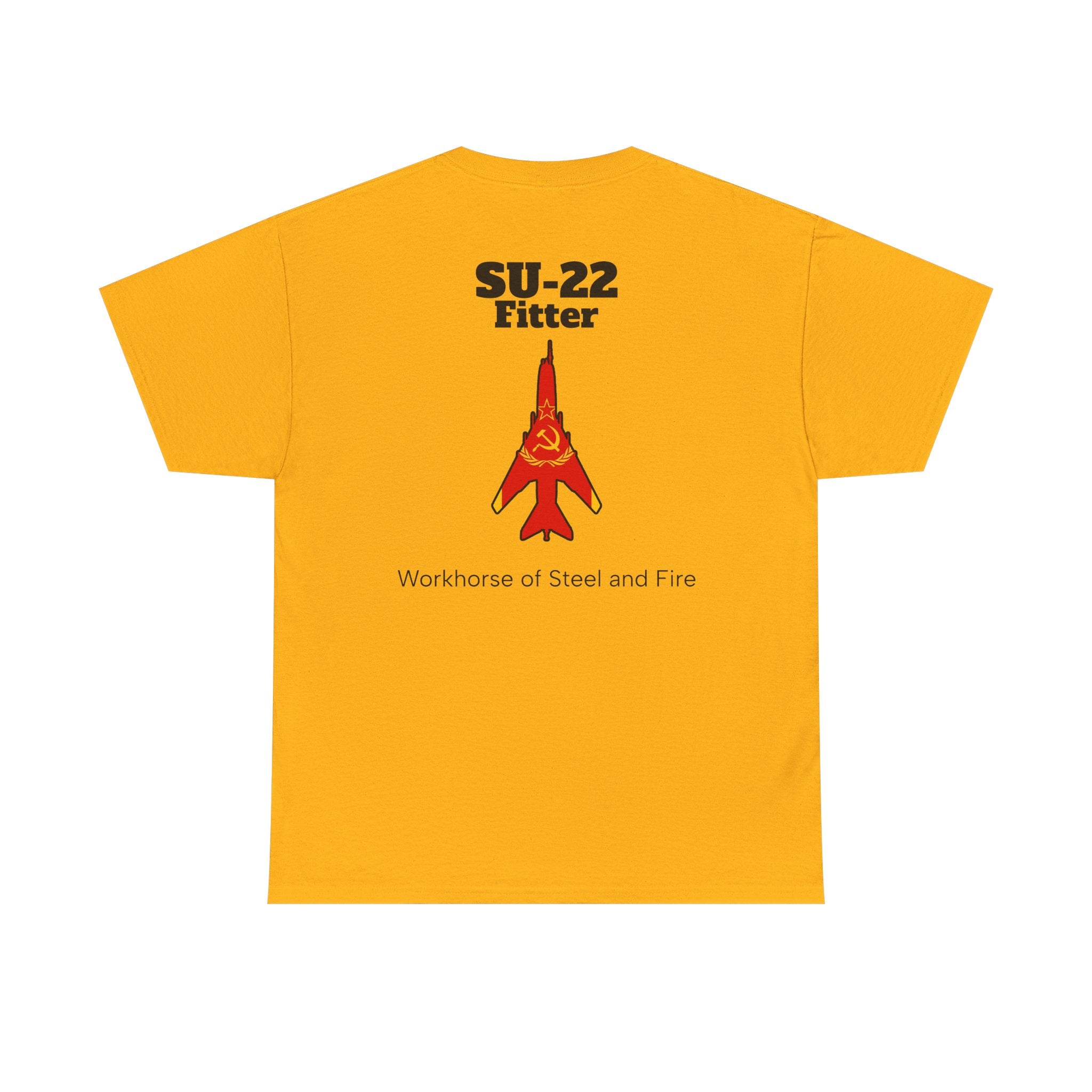 SU-22 Fitter  T-Shirt back print