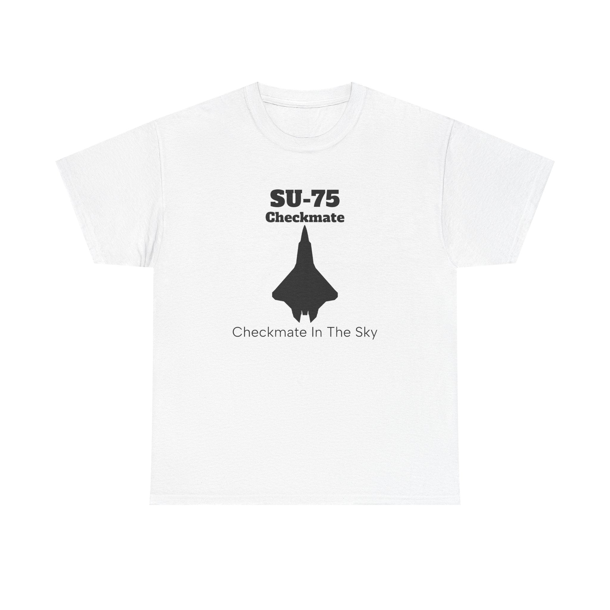 SU-75 Checkmate Unisex Heavy Cotton Tee - FrontPrint