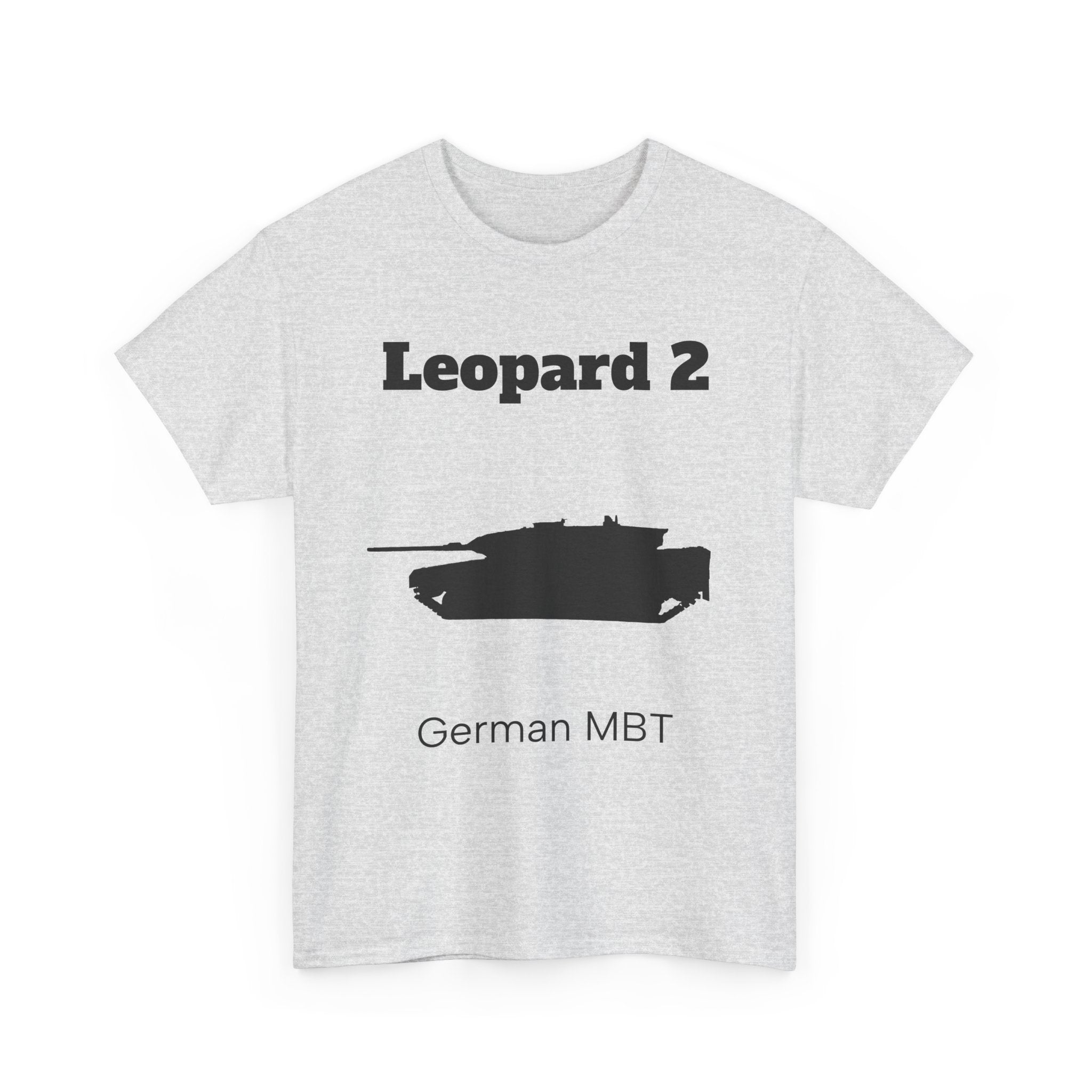 Leopard 2 German MBT T-Shirt  - FrontPrint
