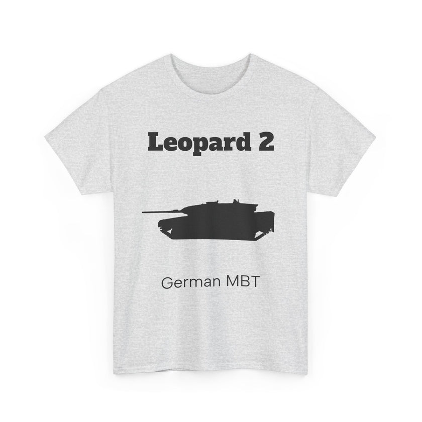 Leopard 2 German MBT T-Shirt  - FrontPrint