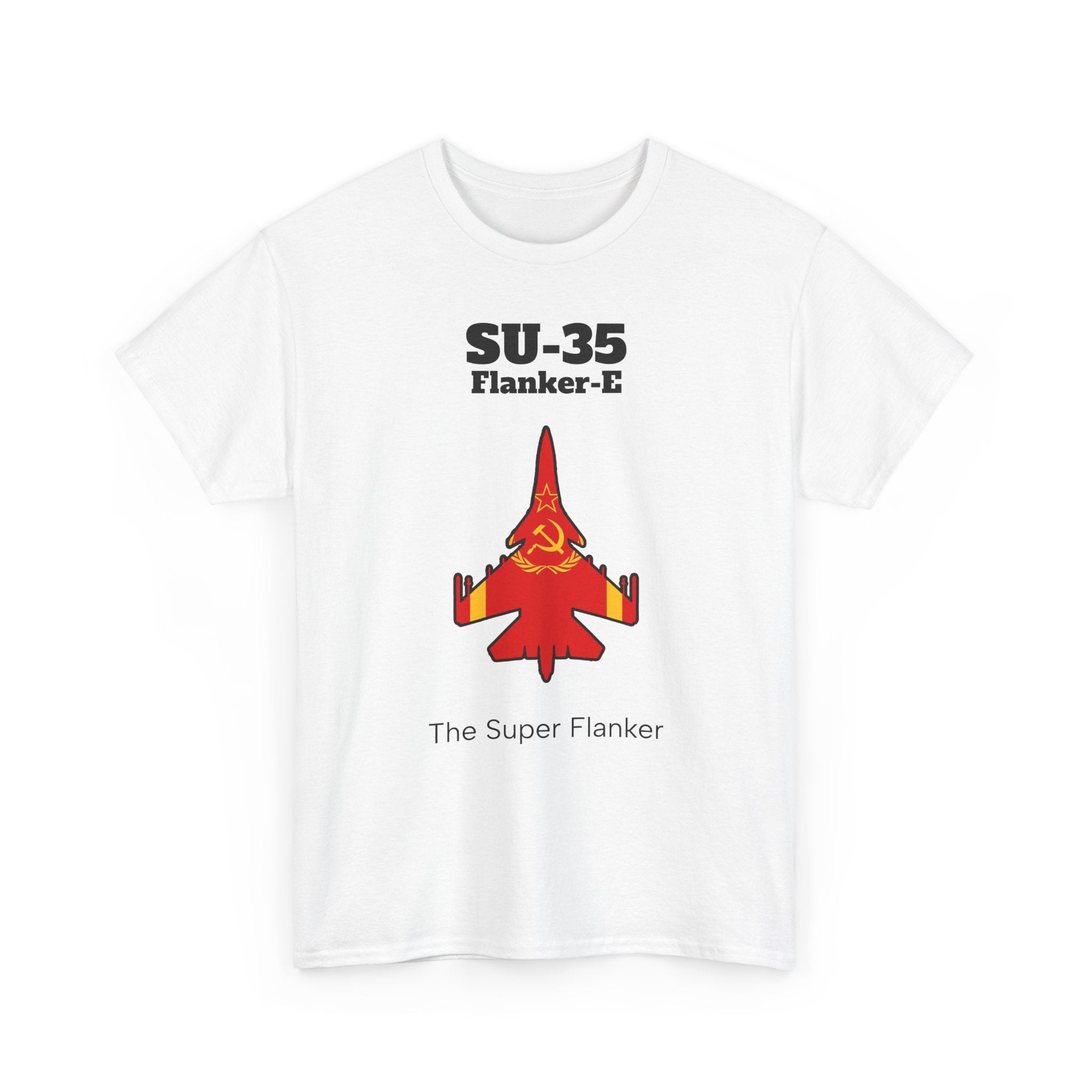 SU-35 Flanker-E T-Shirt front print