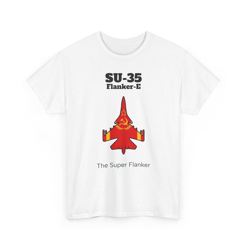 SU-35 Flanker-E T-Shirt front print