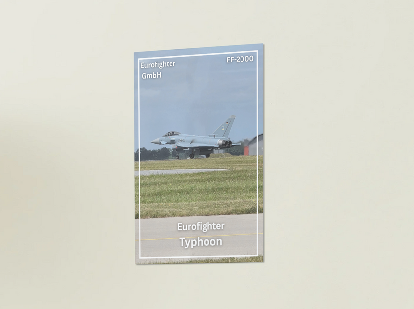 Eurofighter typhoon poster